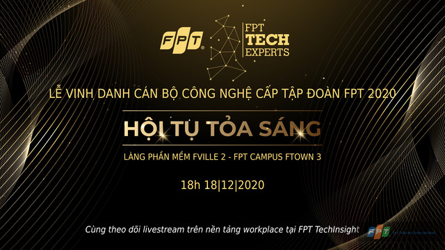 Cán bộ công nghệ FPT 'hội tụ tỏa sáng' tại Lễ vinh danh 2020
