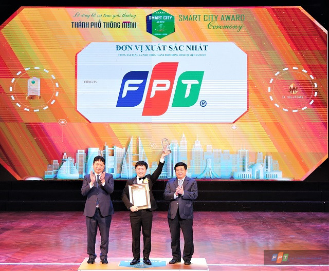 FPT giành giải Doanh nghiệp xuất sắc tại Smart City Award 2020